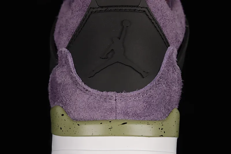 All categories Air Jordan Jordan series basketball shoes Air Jordan 4 foreign trade version Air Jordan 4 Retro "Canyon Purple" AJ4 Joe 4 purple suede basketball shoes AQ9129-500